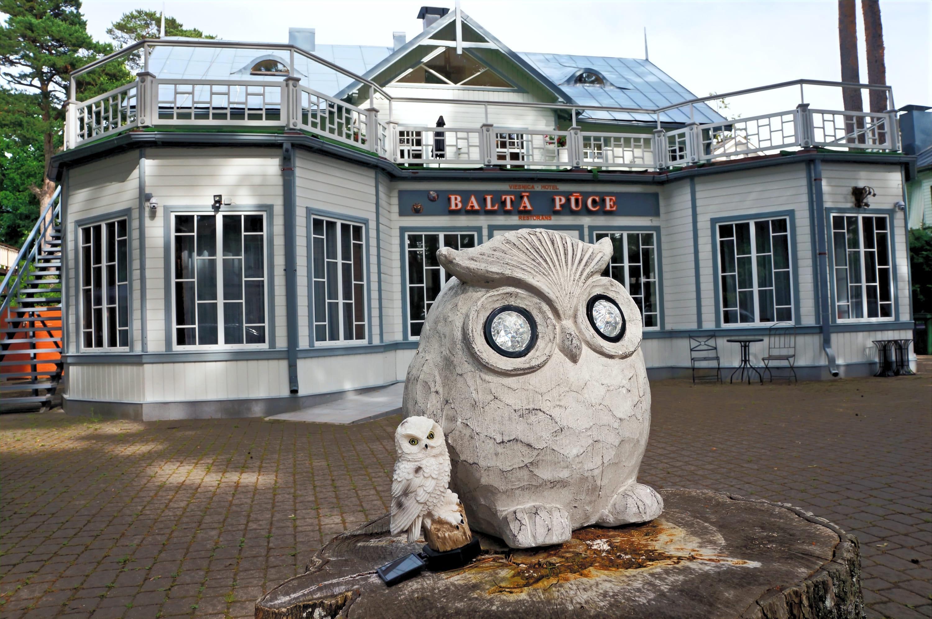 Balta Puce Hotel Jūrkalne Exteriér fotografie